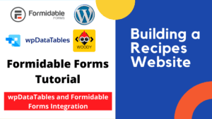 WPDataTables and Formidable Forms Integration