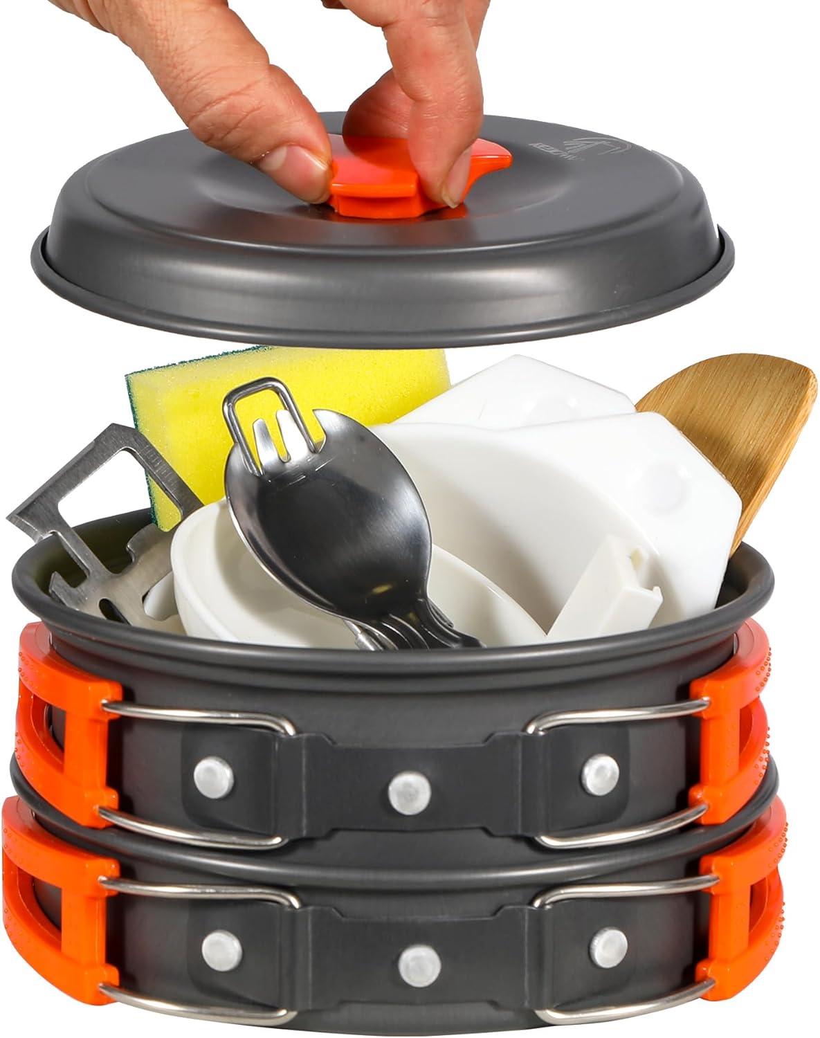 Elevate Our Outdoor Cooking: A Review of REDCAMP’s Mess Kit