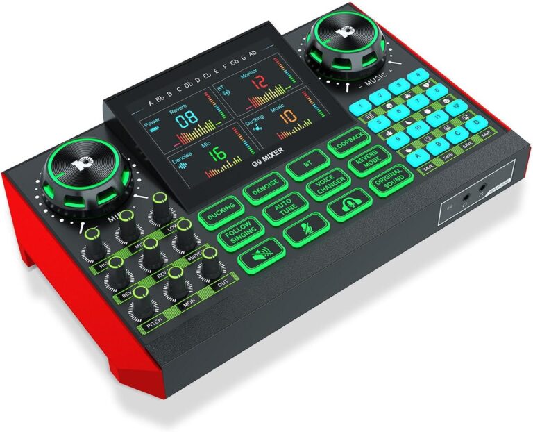Unleashing Creativity: Our Journey with the G9 Audio Mixer