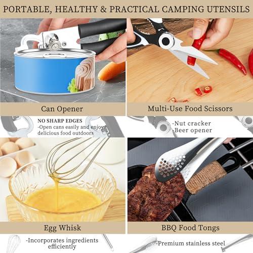 Unleashing Culinary Adventures: Our Essential Camping Utensils