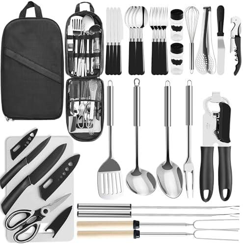 Unleashing Culinary Adventures: Our Essential Camping Utensils