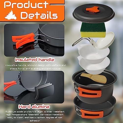 Together We Cook: The Ultimate 7-piece Camping Cookware Set