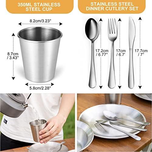 Elevate Our Outdoor Feasts: The Ultimate Camping Messware Kit!