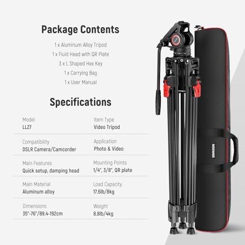 Elevate Our Creative Vision: Discover the NEEWER Tripod!