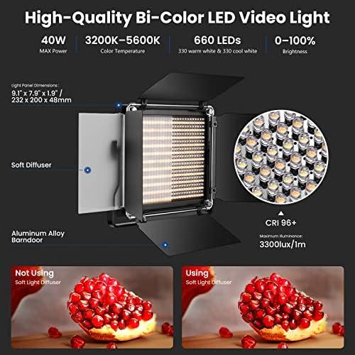Illuminating Our Creativity: NEEWER LED Light Kit Review