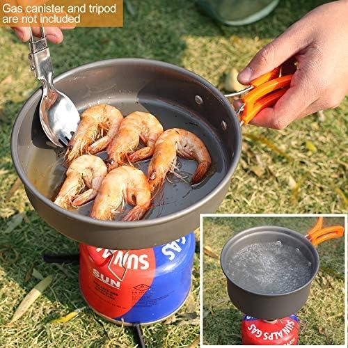 Elevate Our Outdoor Cooking: A Review of REDCAMP's mess Kit