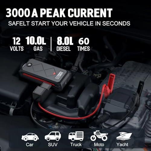 Together, We Conquer Roadside Emergencies: P100 jump Starter Review