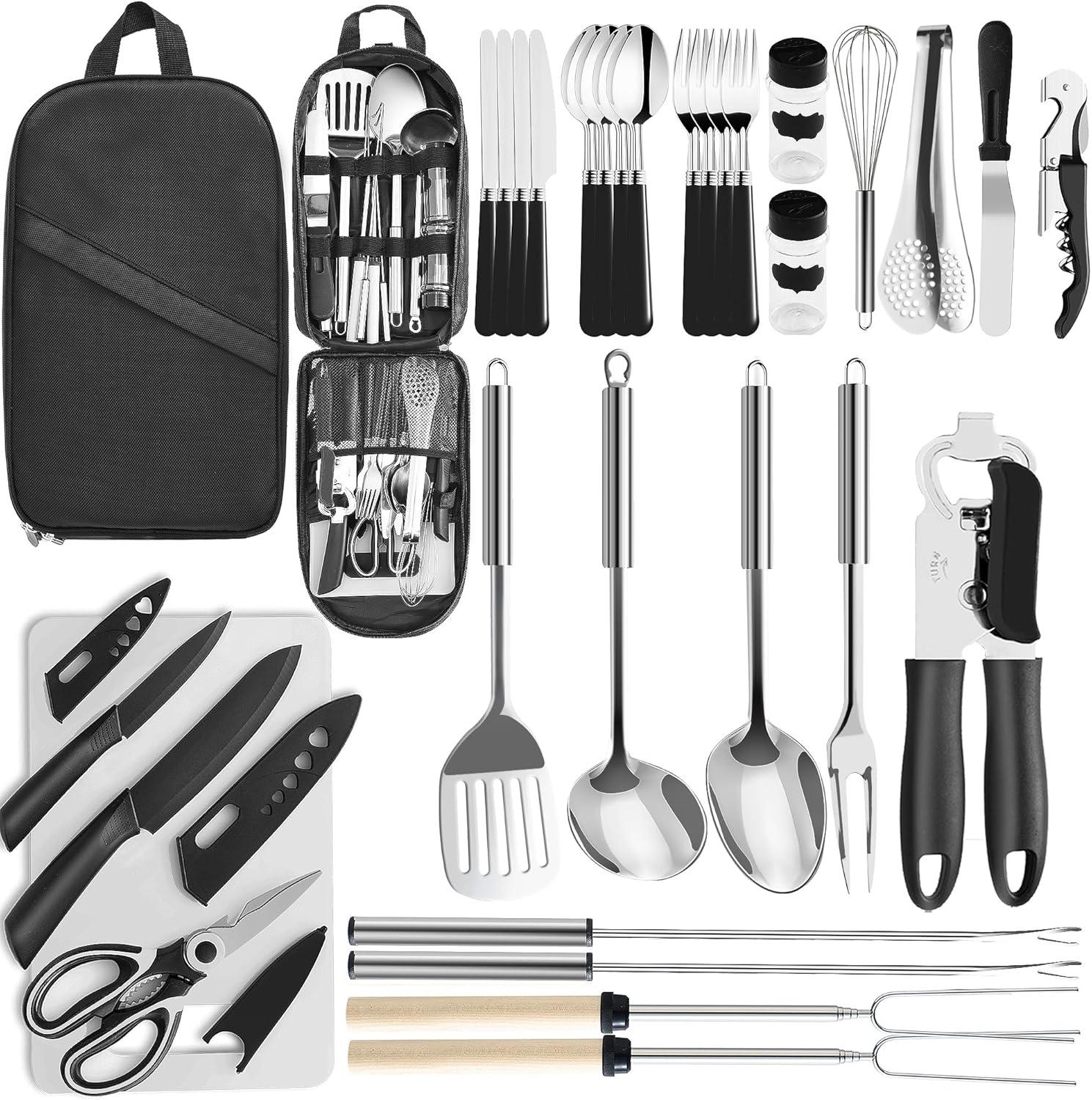Unleashing Culinary Adventures: Our Essential Camping Utensils