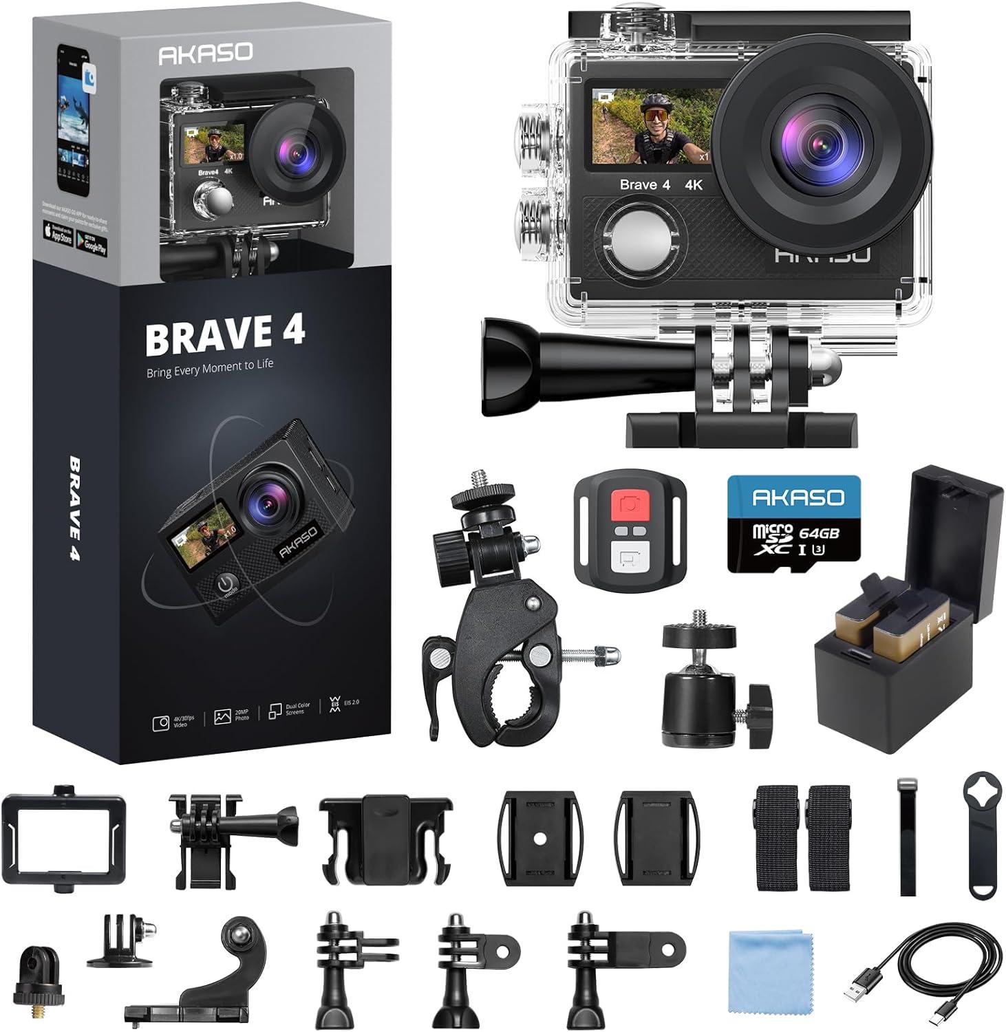 Unleashing Adventure: Our Journey with the AKASO Brave 4