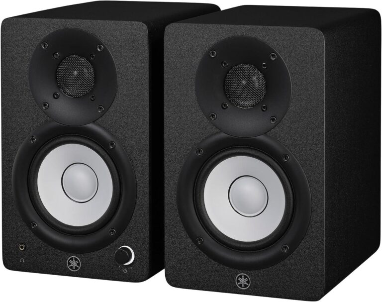 Unleashing Studio Magic: Our Experience with Yamaha HS4 Monitors