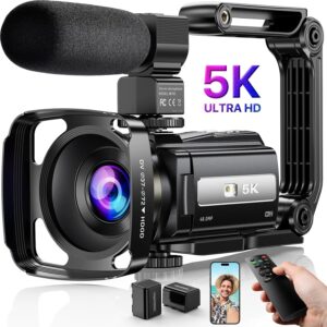 Unleashing Creativity: Our Journey with the NINIVISION 5K Camcorder
