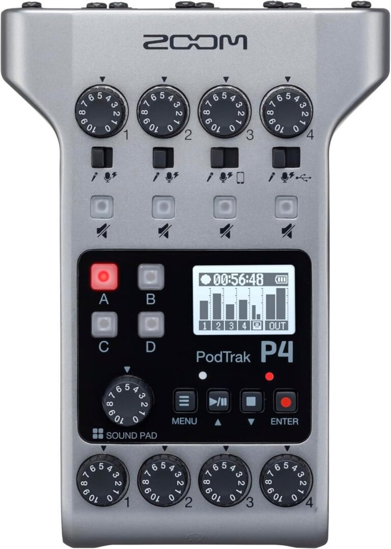 Unleashing Our Creativity: The Zoom PodTrak P4 Experience