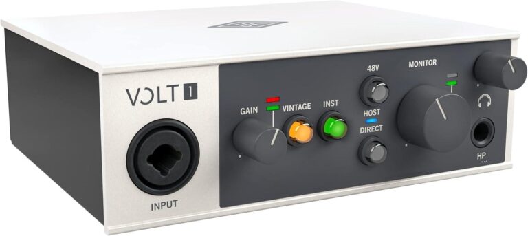Unleashing Creativity: Our Journey with the Universal Audio Volt 1
