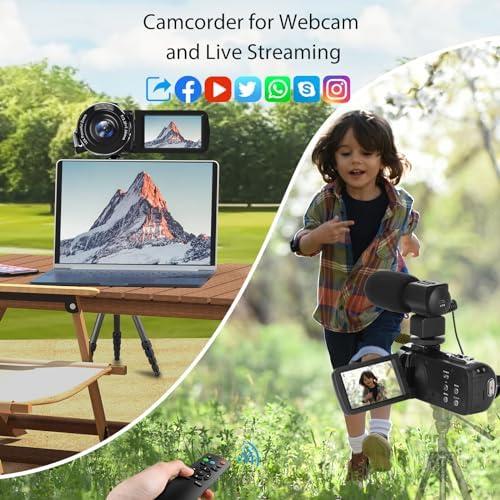 Capture Life's Magic: Our Inspiring Review of the MURAUX 8K Camcorder