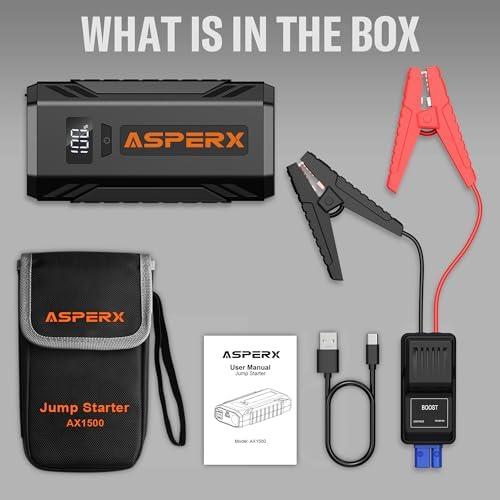 Reviving Our Ride: The Power of the ASPERX Jump starter