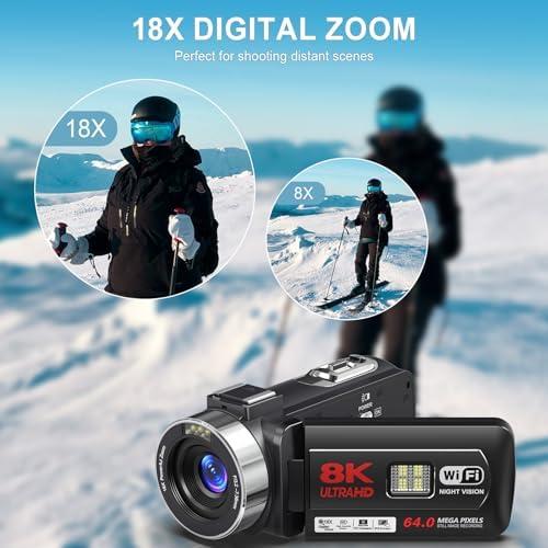 Unleashing Creativity: Our Review of the 8K Vlogging Camcorder