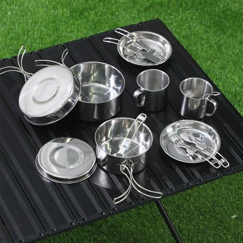 Unleashing Adventure: Our Journey with the 14-Piece Camping Cookware!