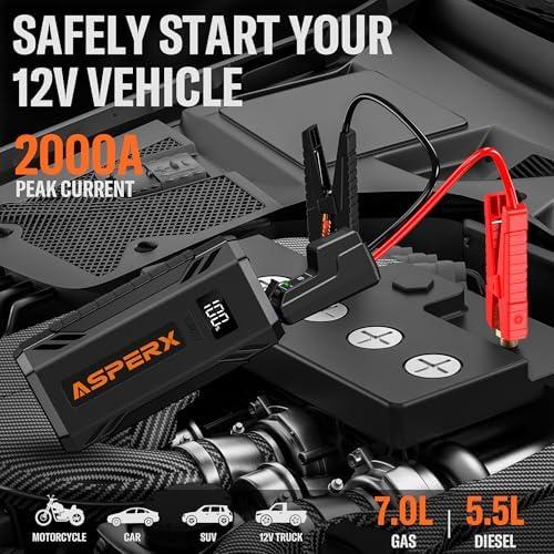 Reviving Our Ride: The Power of the ASPERX Jump Starter