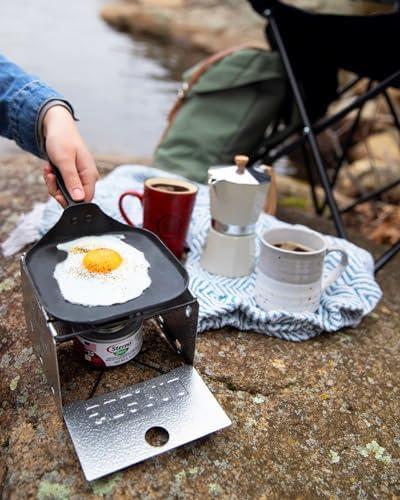 Elevate Our Outdoor Feasts with the Sterno foldable Stove