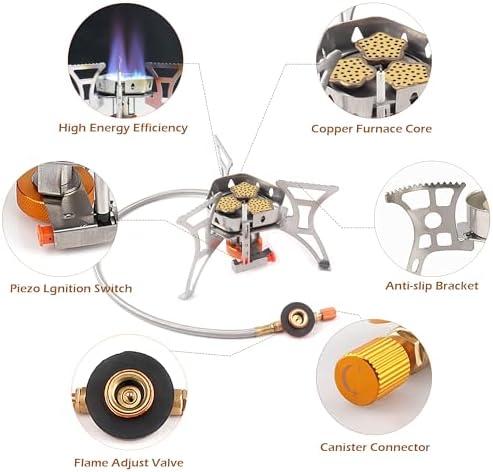 Let's Ignite Adventure: Our Journey with the 6800W Camping Stove