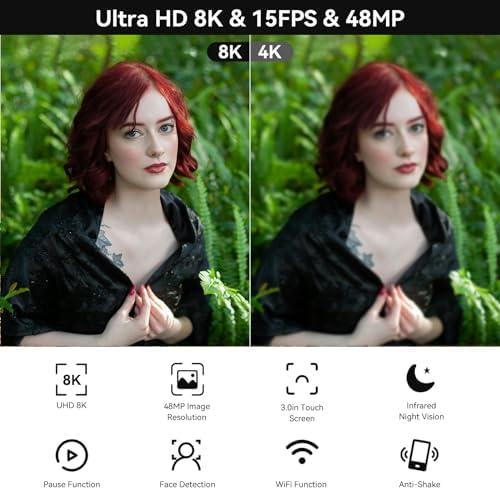 Capture Life's Magic: Our Inspiring Review of the MURAUX 8K camcorder