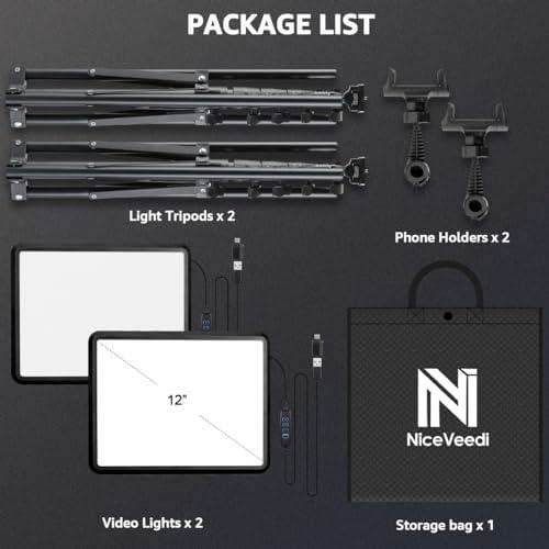 Illuminate Our creativity: Unboxing the NiceVeedi Light Kit