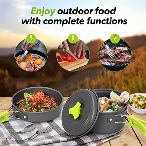Unleashing Culinary Adventures: Our 15-Piece Camping Cookware Kit Journey