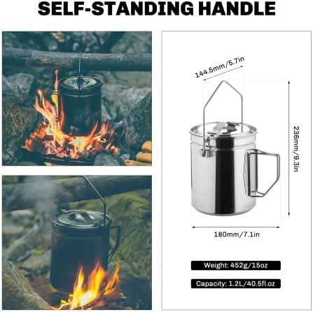 Let’s Ignite Our Outdoor Cooking with the firemaple Antarcti Pot!