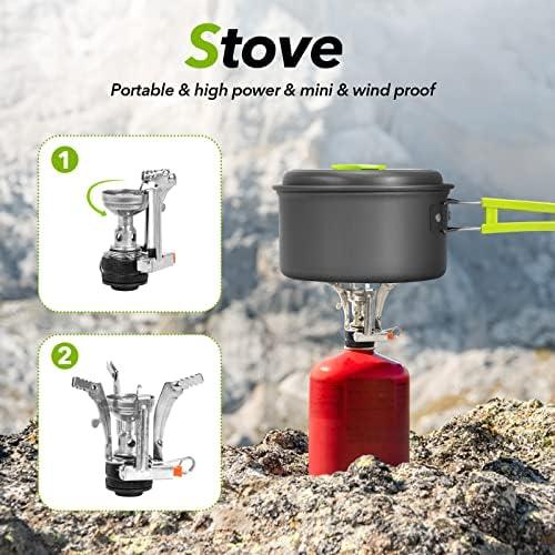 Unleashing Culinary adventures: Our 15-Piece Camping cookware Kit Journey