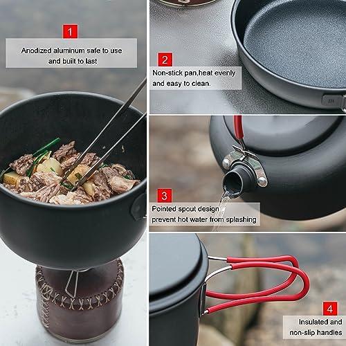 Elevate Our Outdoor Adventures with ALOCS Camping Cookware!