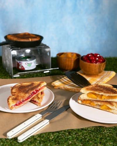 Elevate Our Outdoor Feasts with the Sterno Foldable Stove