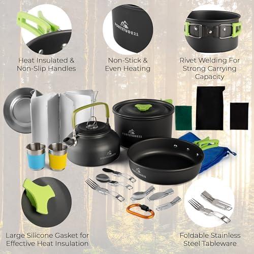 Cooking Up Adventure: Our Ultimate 19-Piece Camping Set!
