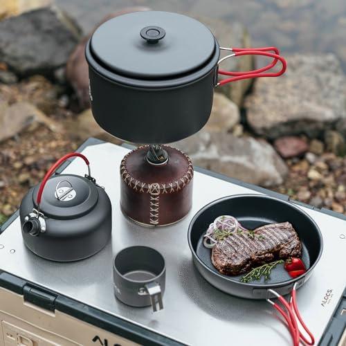 Elevate Our Outdoor Adventures with ALOCS Camping Cookware!