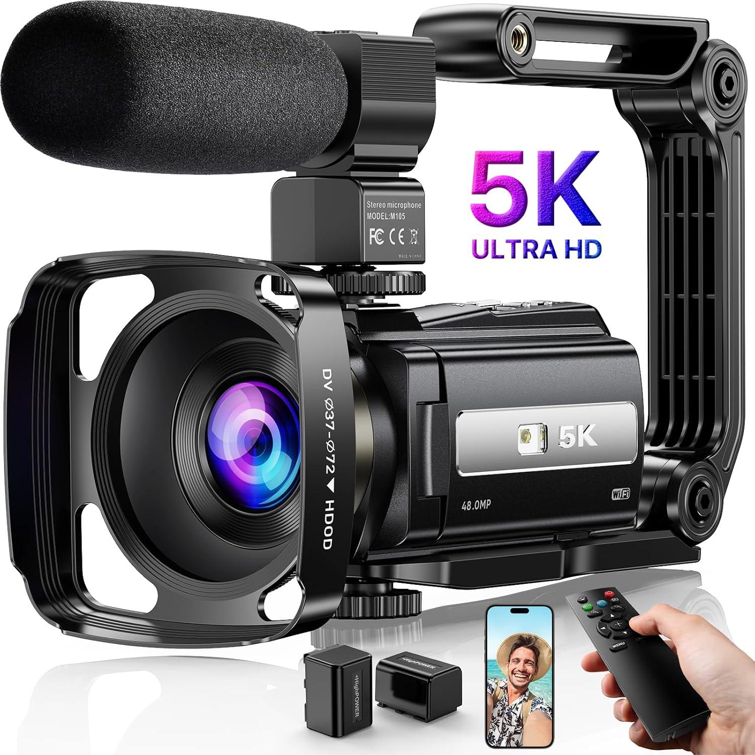 Unleashing creativity: Our Journey with the NINIVISION 5K Camcorder