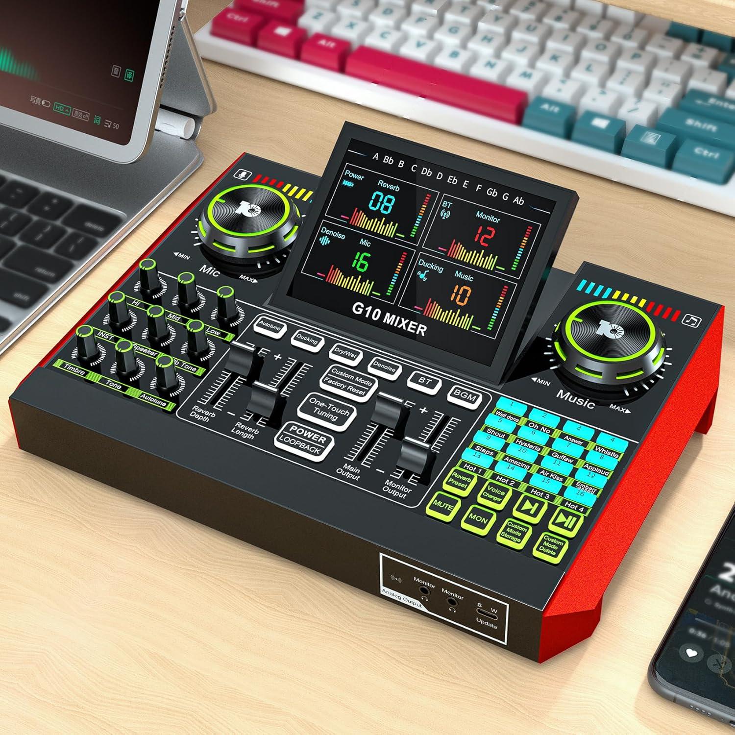 Let’s Elevate Our Sound: Reviewing the G10 Audio mixer Experience
