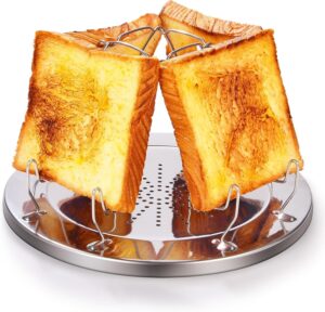 Elevate Our Outdoor Breakfast: The Ultimate Camp Stove Toaster!