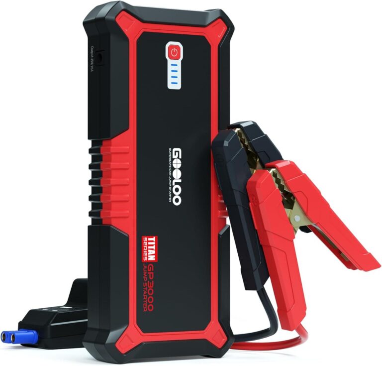Empowering Every Journey: Our Review of GOOLOO GP3000 Jump Starter
