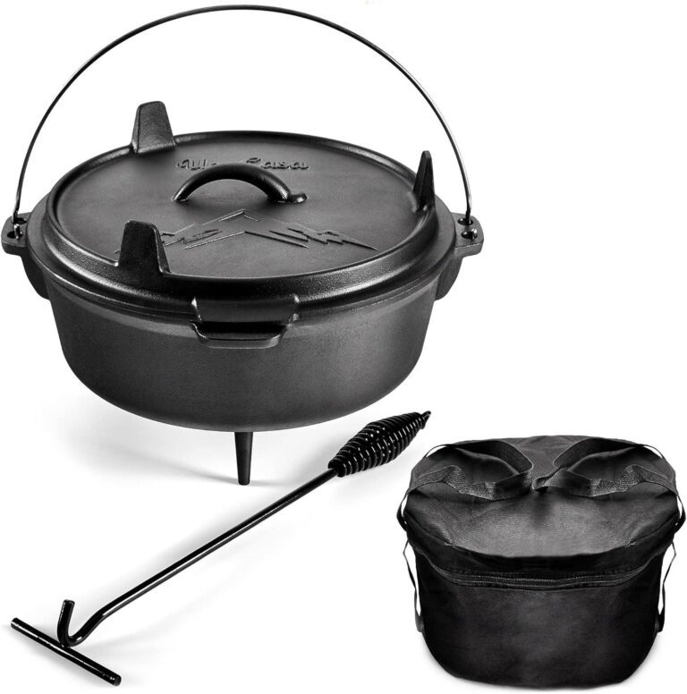 Together, Let’s Elevate Camp Cooking with Uno Casa’s Dutch Oven!