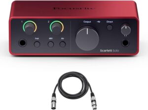 Unleashing Our Creativity: Recording Magic with Focusrite Scarlett Solo