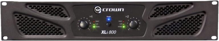 Unleashing Sound: Our Journey with the Crown XLi800 Amplifier