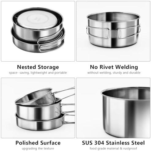 Discovering Culinary Adventures: Our 4-Piece Camping Cook Set