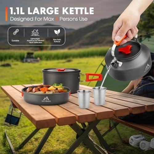 Unleashing Culinary Adventures: Our Journey with THTYBROS Camping Cookware!
