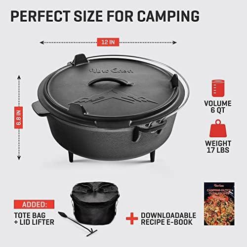 Together, Let’s Elevate Camp Cooking with Uno Casa’s Dutch Oven!