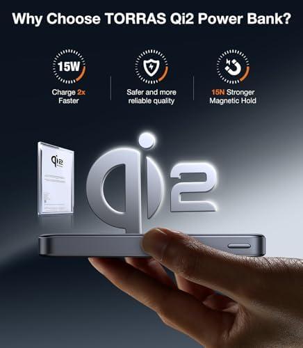 Revitalize Our Devices: The Magic of TORRAS MiniMag Power bank!