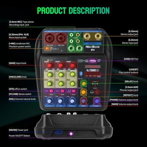 elevate Our Sound: The NEW BAXS DJ Mixer Experience!