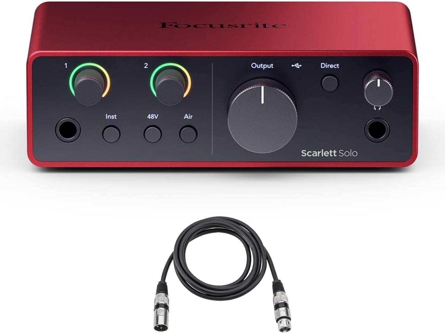 Unleashing Our Creativity: Recording Magic with Focusrite Scarlett Solo