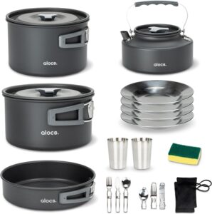 Together We Cook: Exploring the Alocs 17-Piece Camping Set
