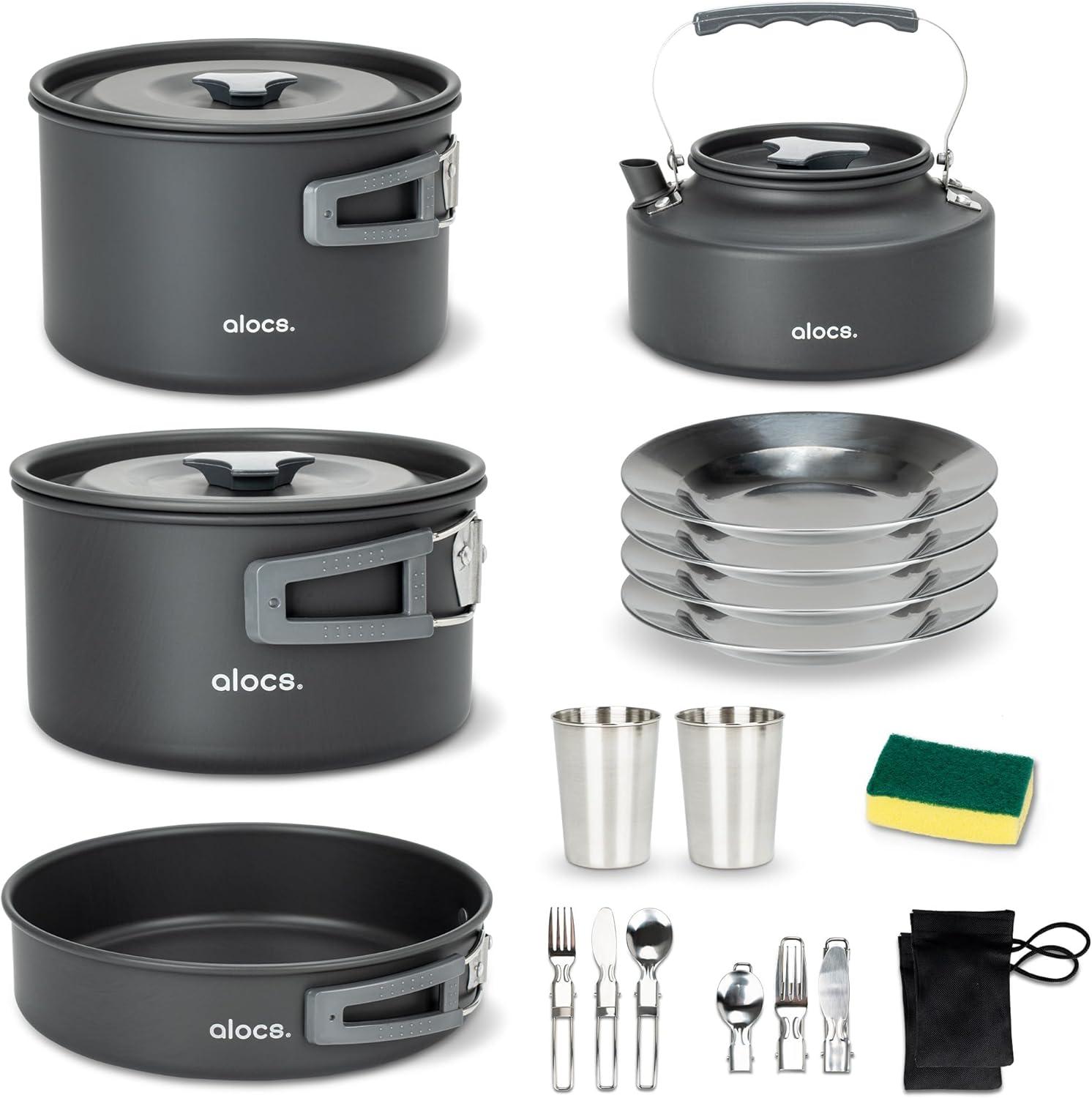 Together We Cook: Exploring the Alocs 17-Piece Camping Set
