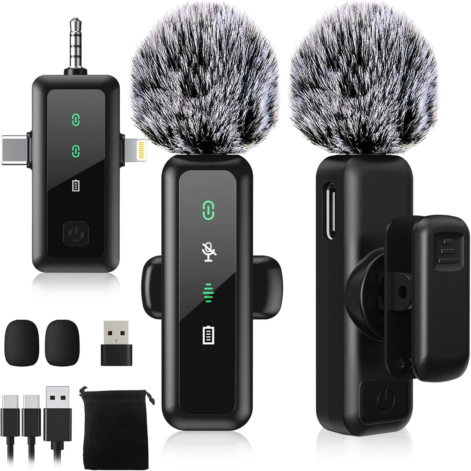 Unleashing Creativity: Our Adventure with 3-in-1 Lavalier Mics