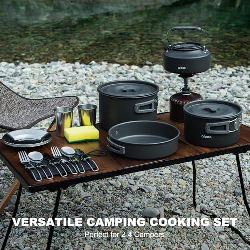 Together We Cook: Exploring the Alocs 17-Piece camping Set